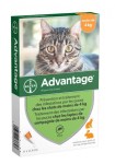 Advantage 40 Chat - de 4kg Bte de 4